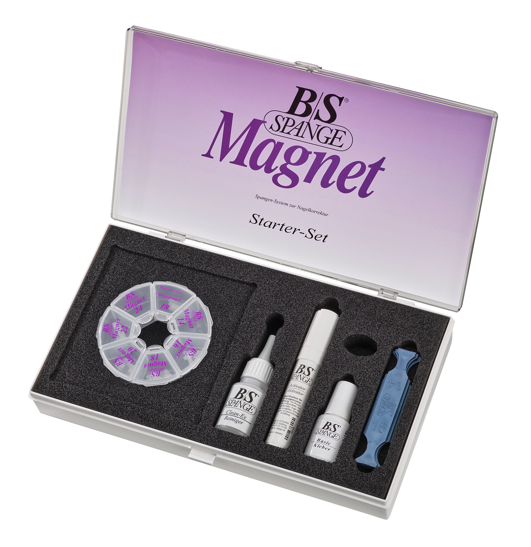 B/S-Spangen Magnet Starter-Set mit Magnet-Applikator B/S-Spangen Magnet Starter-Set mit Magnet-Applikator