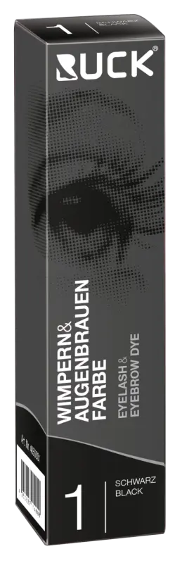 RUCK Wimpern- und Augenbrauenfarbe schwarz RUCK Wimpern- und Augenbrauenfarbe schwarz