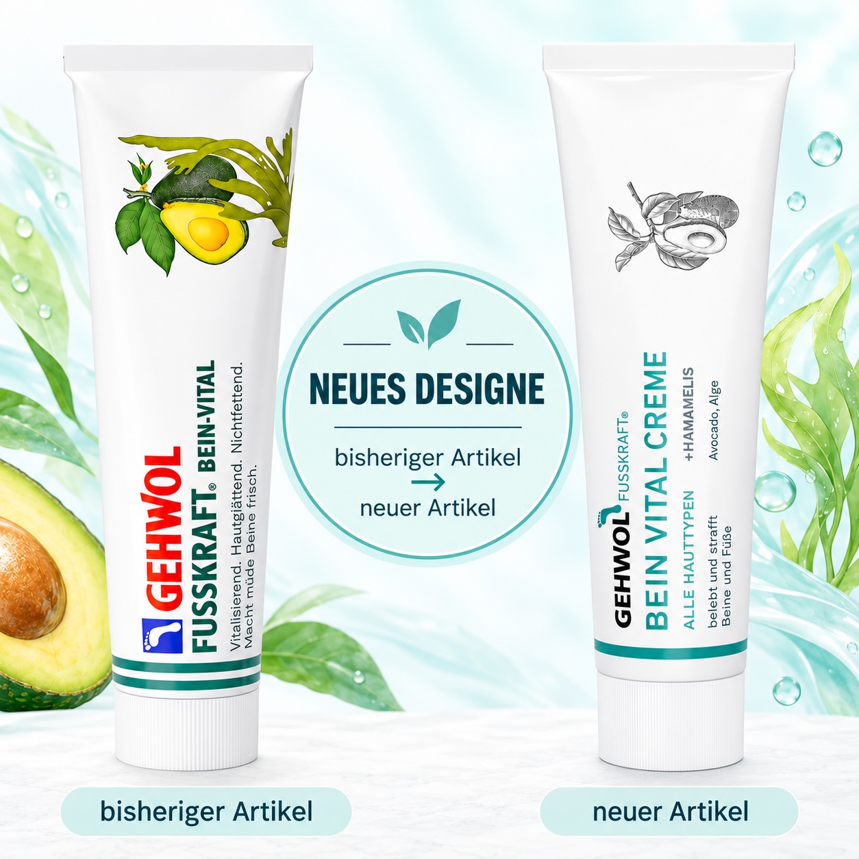 GEHWOL FUSSKRAFT Bein-Vital - 125 ml Tube