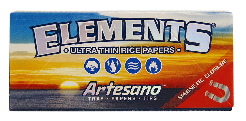 Elements Papers | Artesano King Size Slim, 15 x 33 Papers BOX