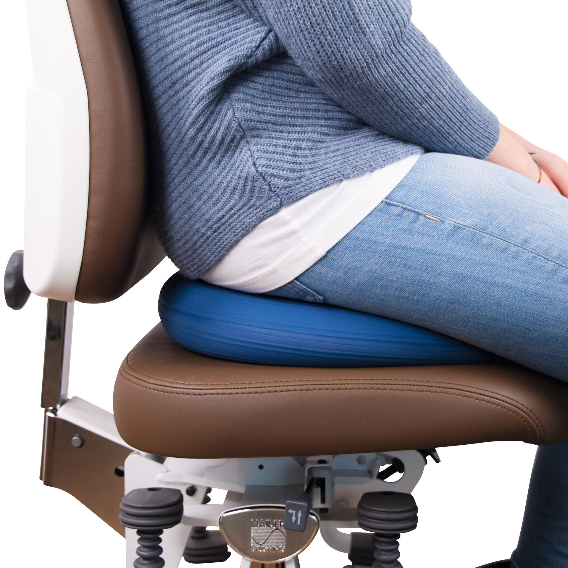 DYNAIR Senso Ballkissen | Ø 36 cm blau-lila DYNAIR Senso Ballkissen | Ø 36 cm blau-lila