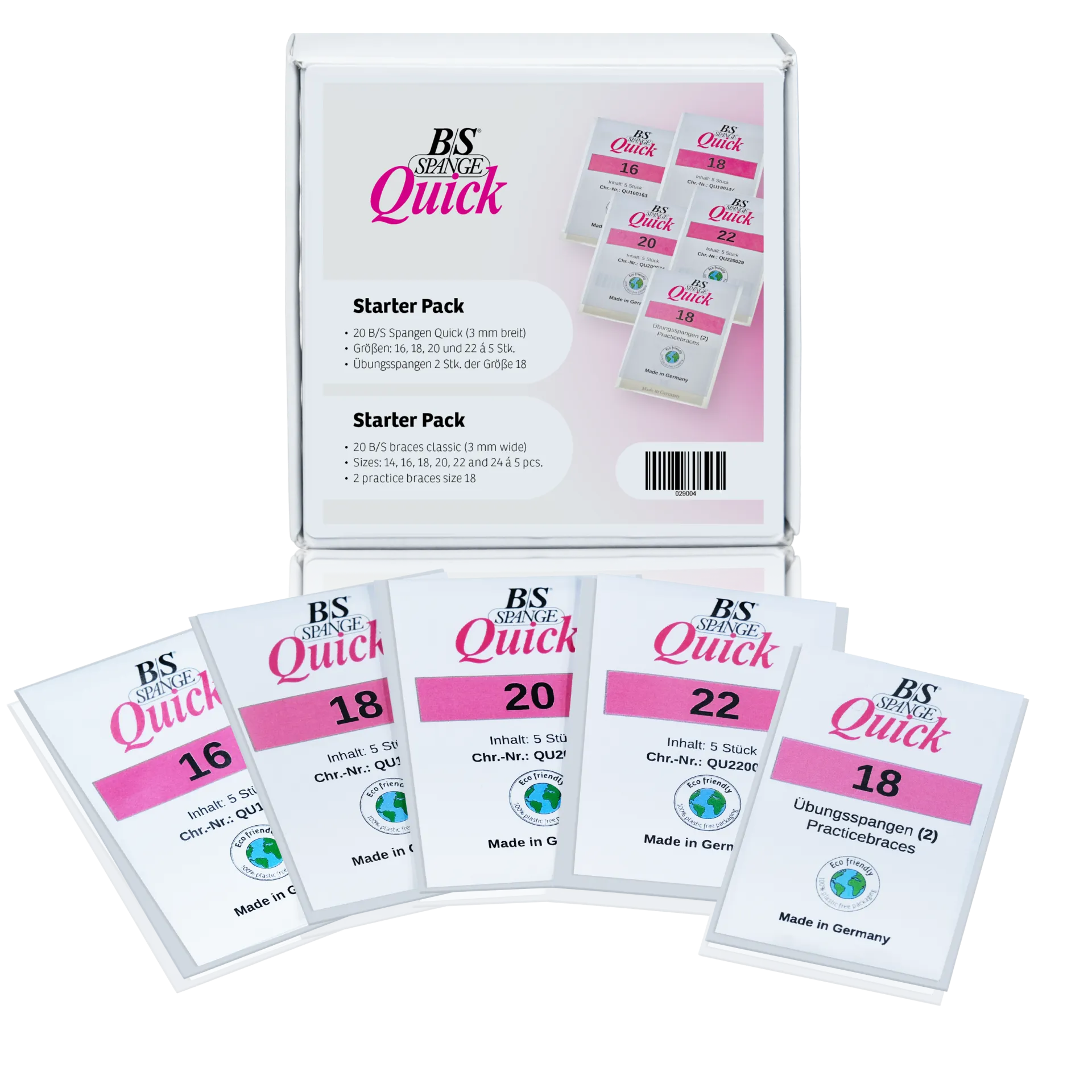 B/S-Spangen Quick Starter-Pack