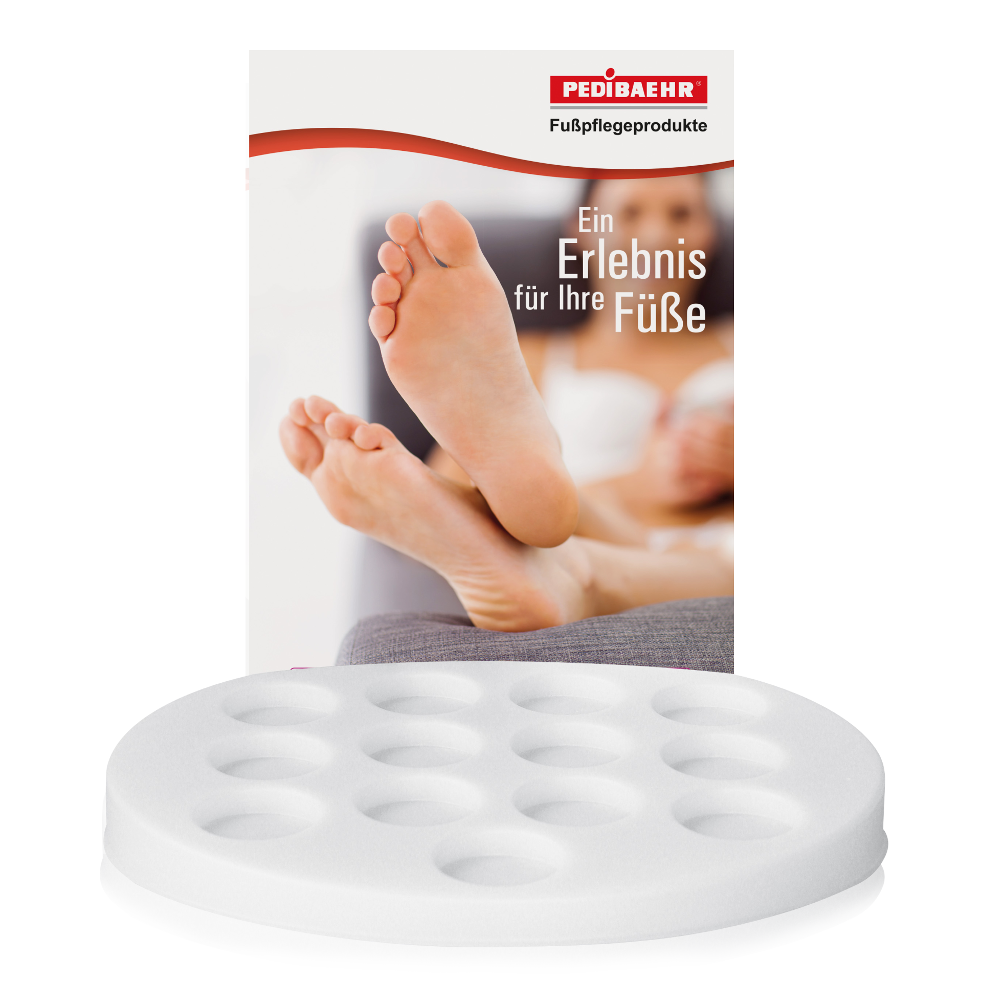 PEDIBAEHR Theken-Display ohne Rückenschild für Cremeschaumdosen 125 ml PEDIBAEHR Theken-Display ohne Rückenschild für Cremeschaumdosen 125 ml