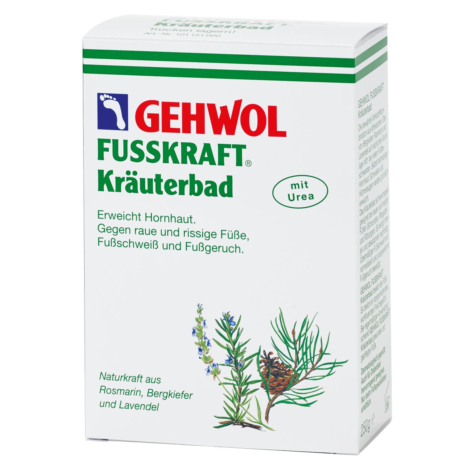 GEHWOL FUSSKRAFT Kräuterbad Faltschachtel 250 g GEHWOL FUSSKRAFT Kräuterbad Faltschachtel 250 g