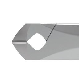 RUCK INSTRUMENTE Trapez Mini-Kopfschneider | Länge 10,5 cm Scheide 12 mm halbseitig