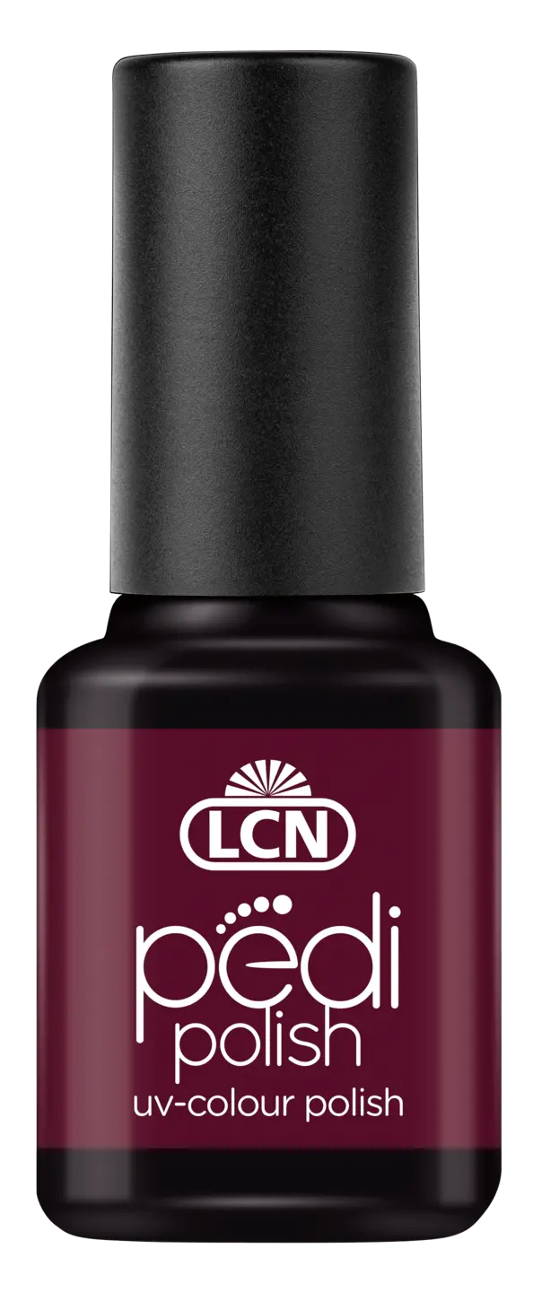 LCN Pedi Polish UV-Colour Polish - seduction in black cherry 8 ml LCN Pedi Polish UV-Colour Polish - seduction in black cherry 8 ml