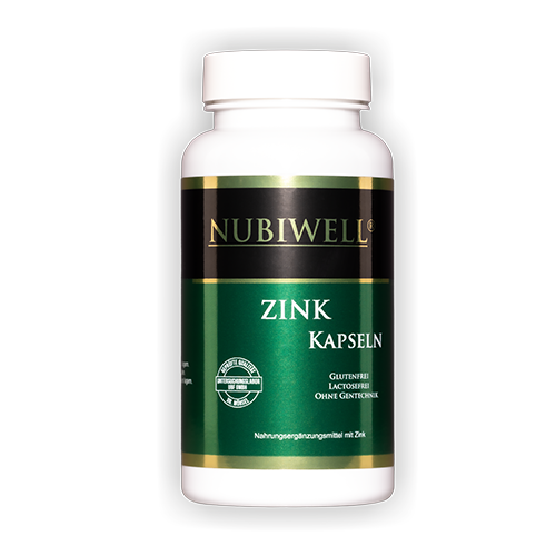 Nubiwell Zink 90 Kapseln á 400 mg = 36 g Nubiwell Zink 90 Kapseln á 400 mg = 36 g