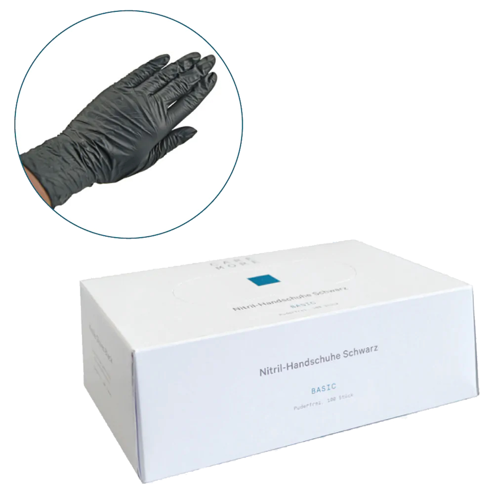 CARE MORE Nitril-Handschuhe Farbe: schwarz | Größe: M CARE MORE Nitril-Handschuhe Farbe: schwarz | Größe: M