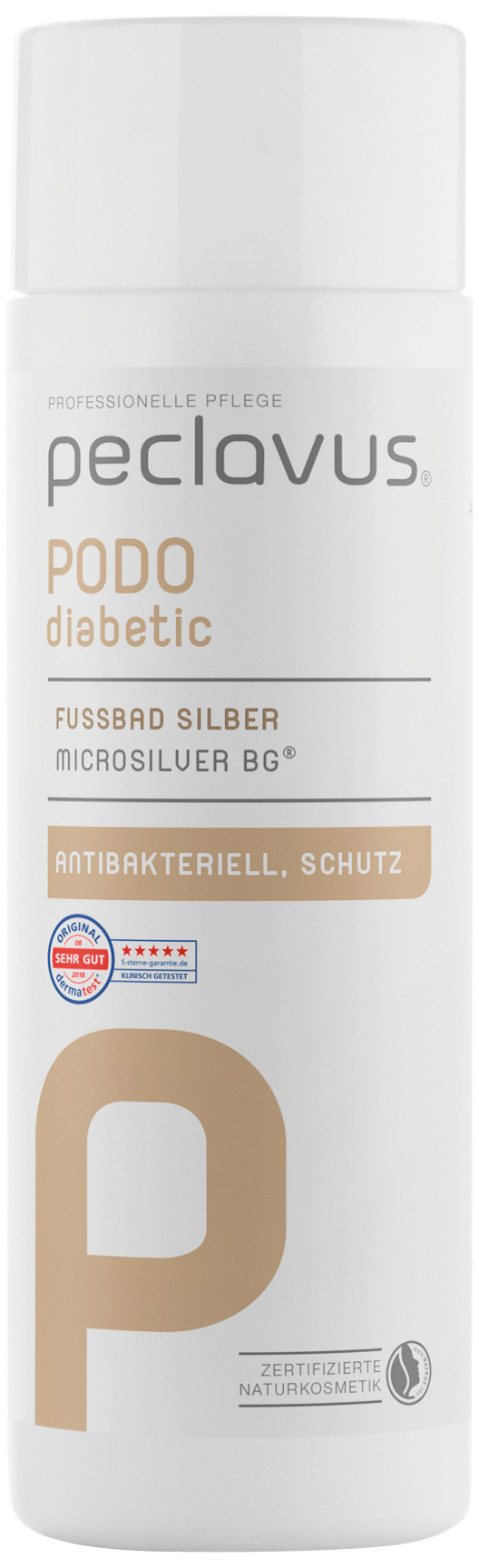 Peclavus PODOdiabetic Fußbad Silber | 150 ml Peclavus PODOdiabetic Fußbad Silber | 150 ml
