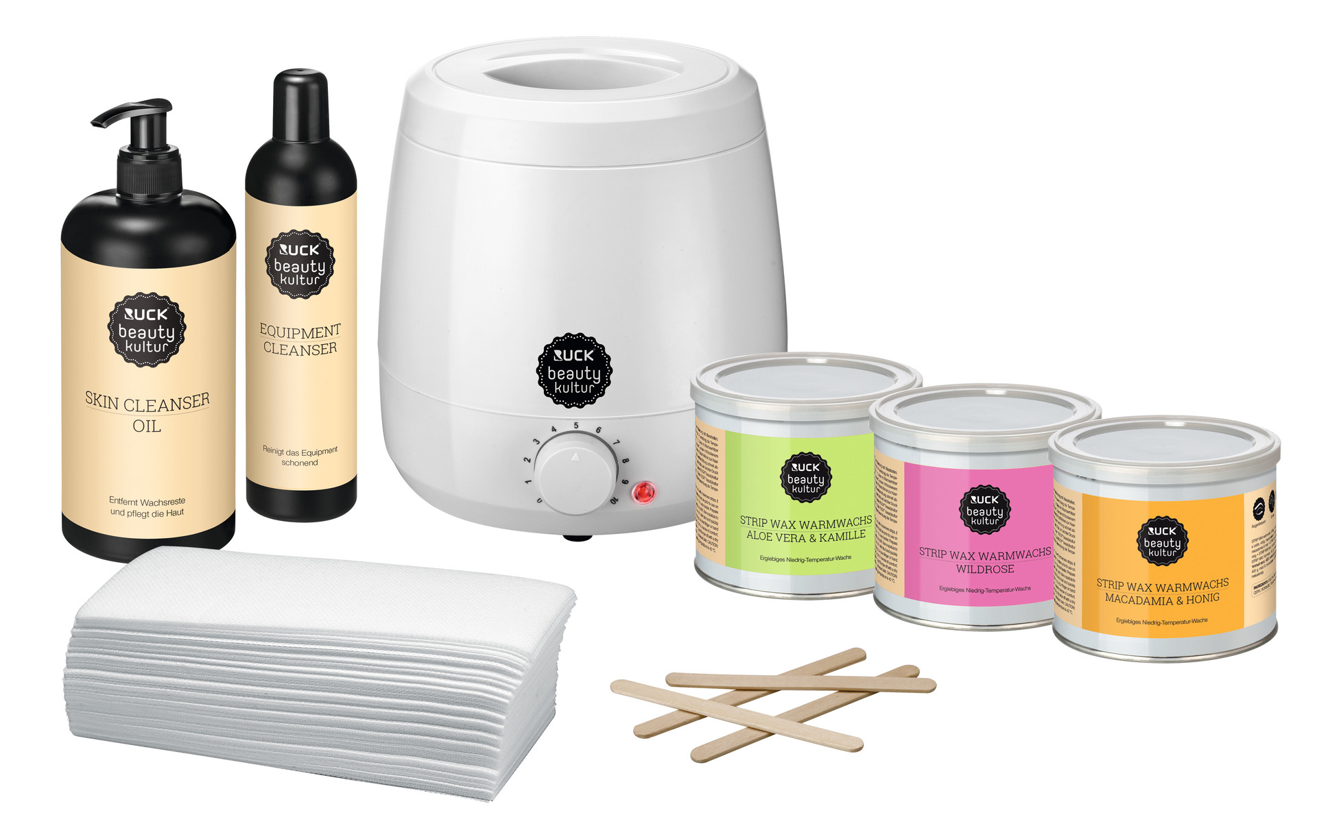 RUCK beautykultur STRIP WAX Warmwachs | Starter-Set RUCK beautykultur STRIP WAX Warmwachs | Starter-Set