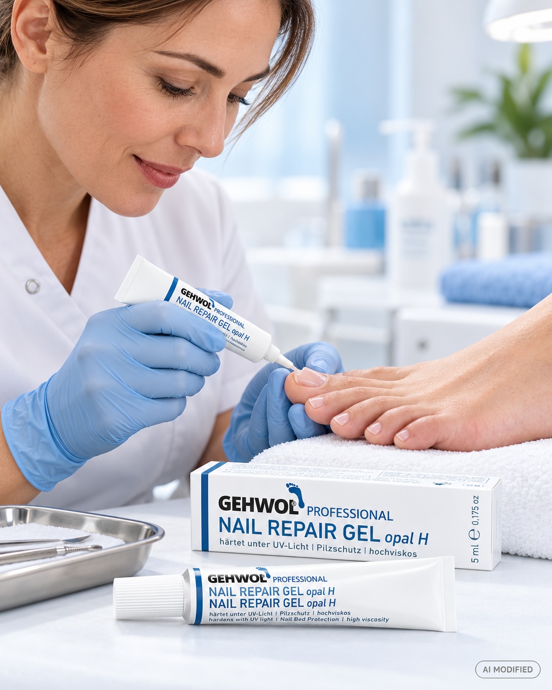 GEHWOL Nail repair Gel opal H, hochviskos 5 ml Tube