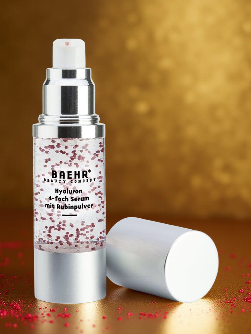 BAEHR BEAUTY CONCEPT - Hyaluron-4-fach-Serum mit Rubinpulver, 30 ml BAEHR BEAUTY CONCEPT - Hyaluron-4-fach-Serum mit Rubinpulver, 30 ml