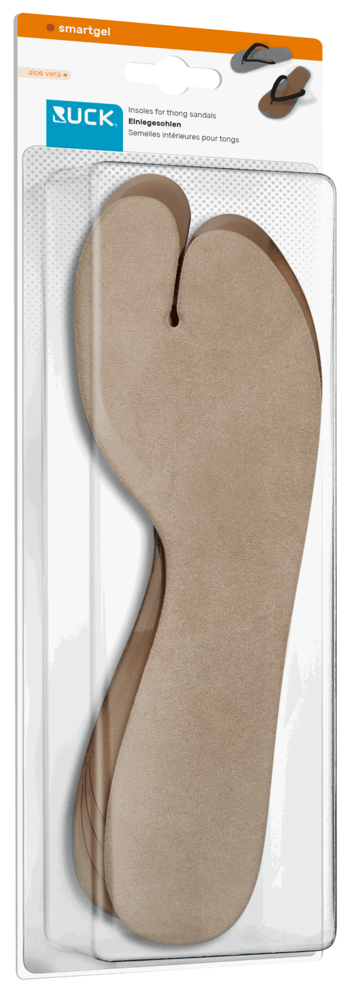 PECLAVUS SmartGel Einlegesohle mit Stoffüberzug, 1 Paar