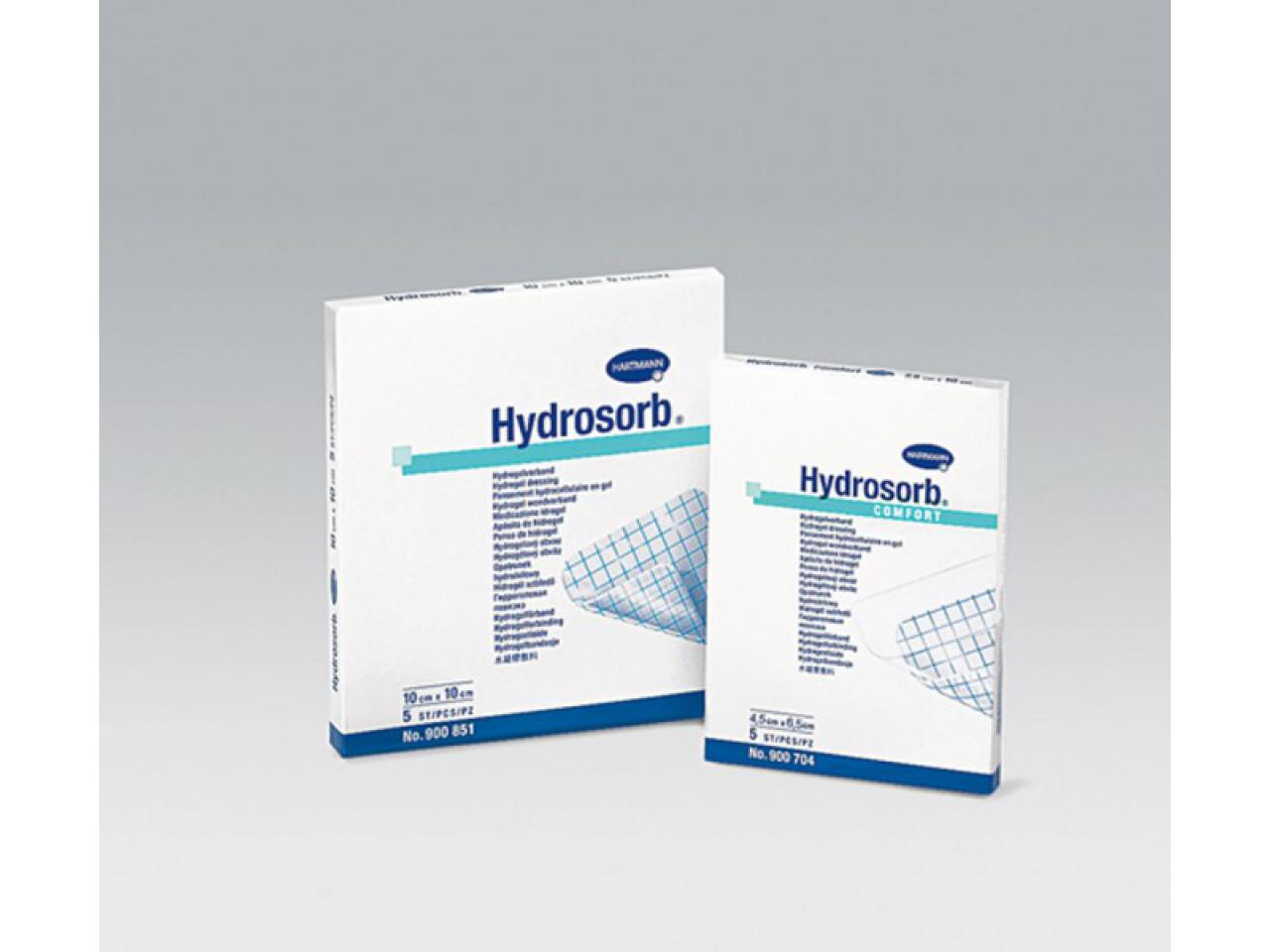 Hydrosorb COMFORT 4,5 x 6,5 cm, 5 Stück