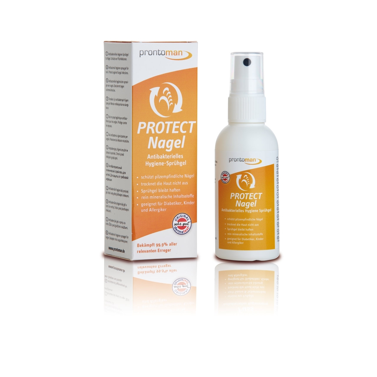 Prontoman PROTECT Nagel Sprühgel 50 ml Prontoman PROTECT Nagel Sprühgel 50 ml