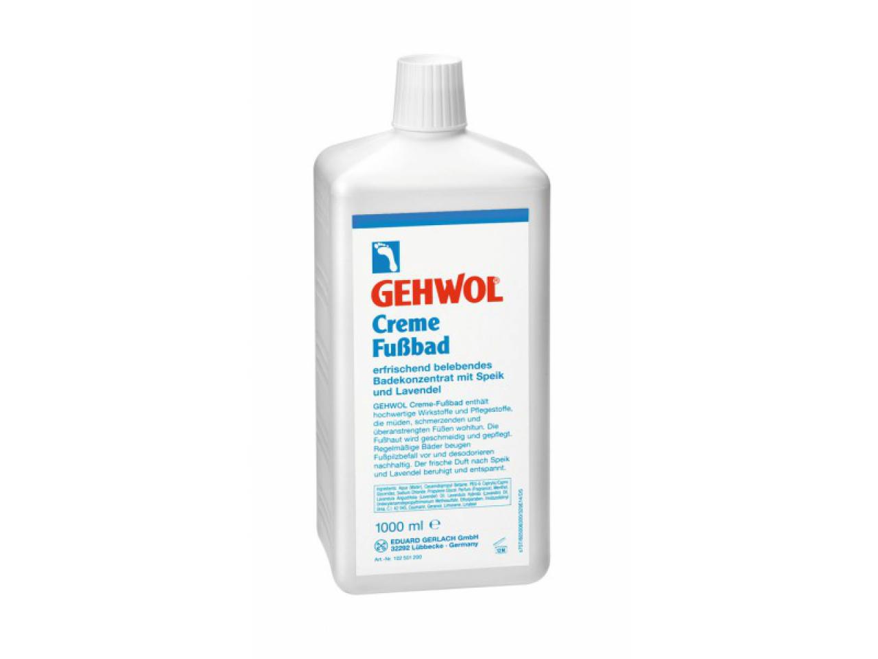 GEHWOL Creme Fußbad - 1 Ltr. Flasche GEHWOL Creme Fußbad - 1 Ltr. Flasche