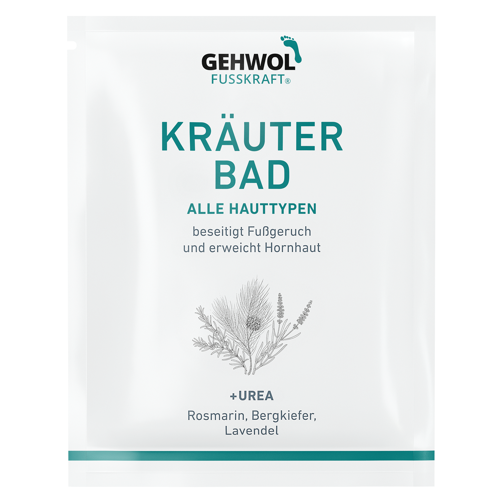 GEHWOL FUSSKRAFT Kräuter Bad 10 Beutel 200 g