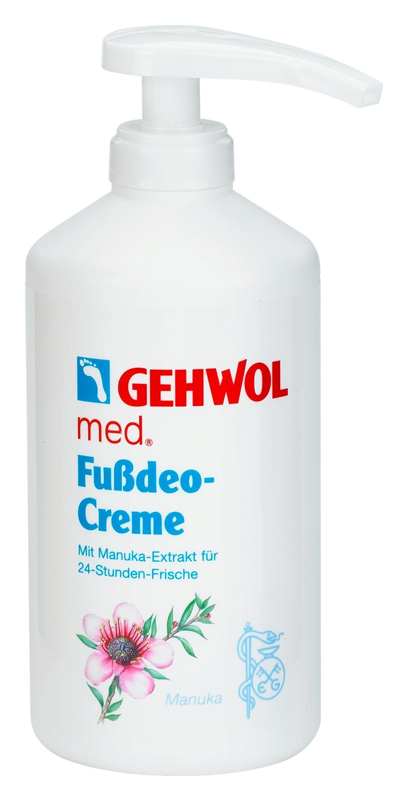 GEHWOL med Fußdeo-Creme 500 ml Dose mit Spender GEHWOL med Fußdeo-Creme 500 ml Dose mit Spender