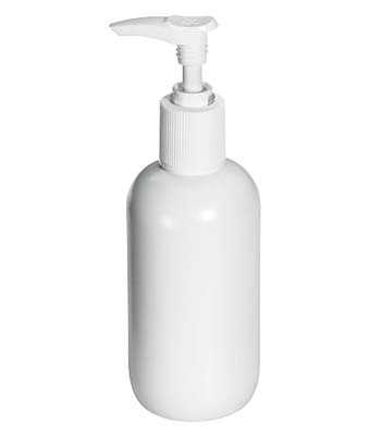 CARE MORE Leerflasche mit Pumpdispenser 200 ml CARE MORE Leerflasche mit Pumpdispenser 200 ml
