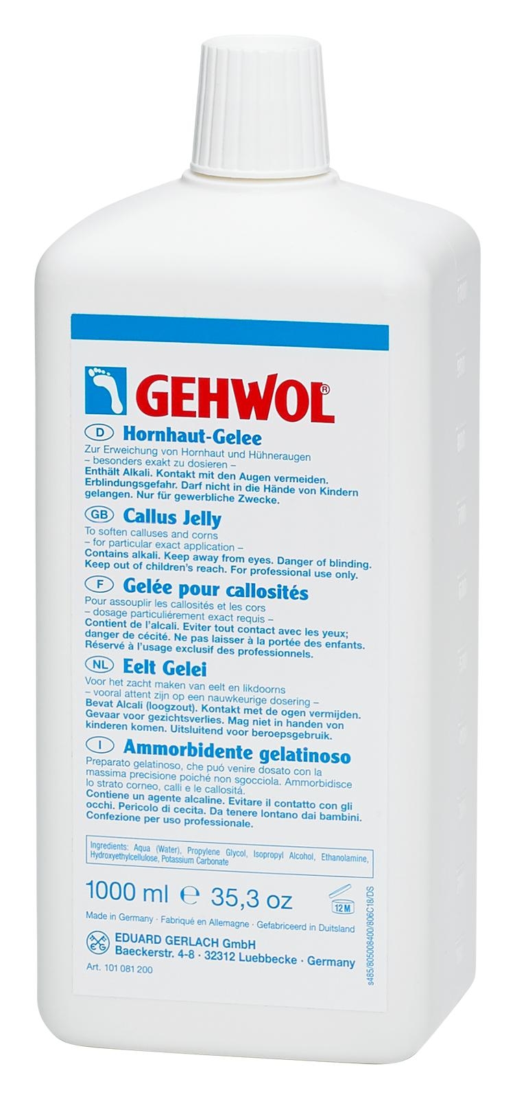 🔴 GEHWOL Hornhaut-Gelee 1 Ltr. 🔴 GEHWOL Hornhaut-Gelee 1 Ltr.
