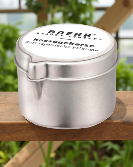 BAEHR BEAUTY CONCEPT - Massagekerze, Japanische Pflaume, 50 ml BAEHR BEAUTY CONCEPT - Massagekerze, Japanische Pflaume, 50 ml