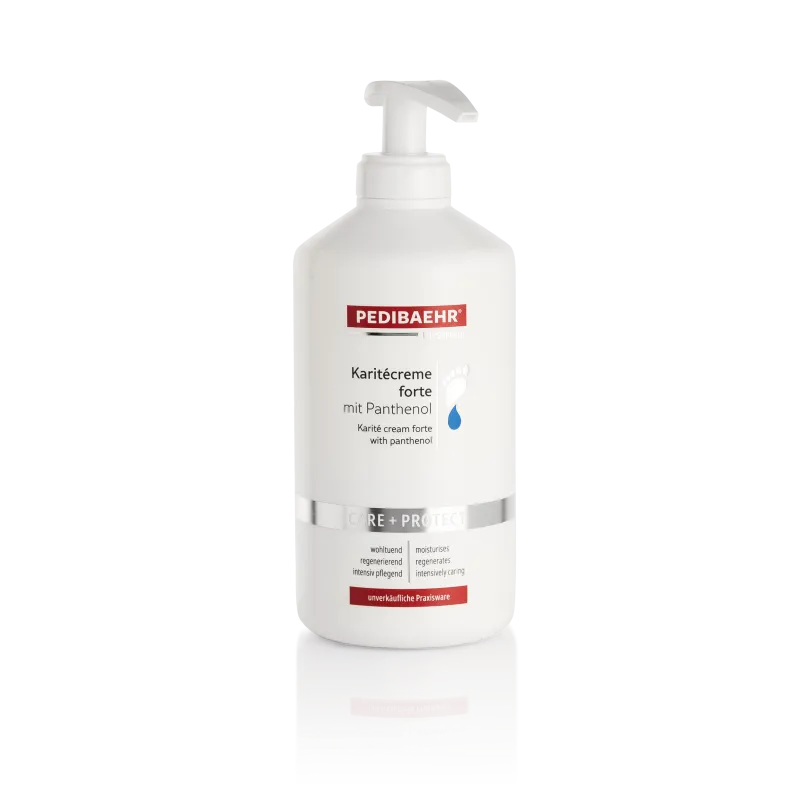 PEDIBAEHR Karitécreme forte mit Panthenol 500 ml