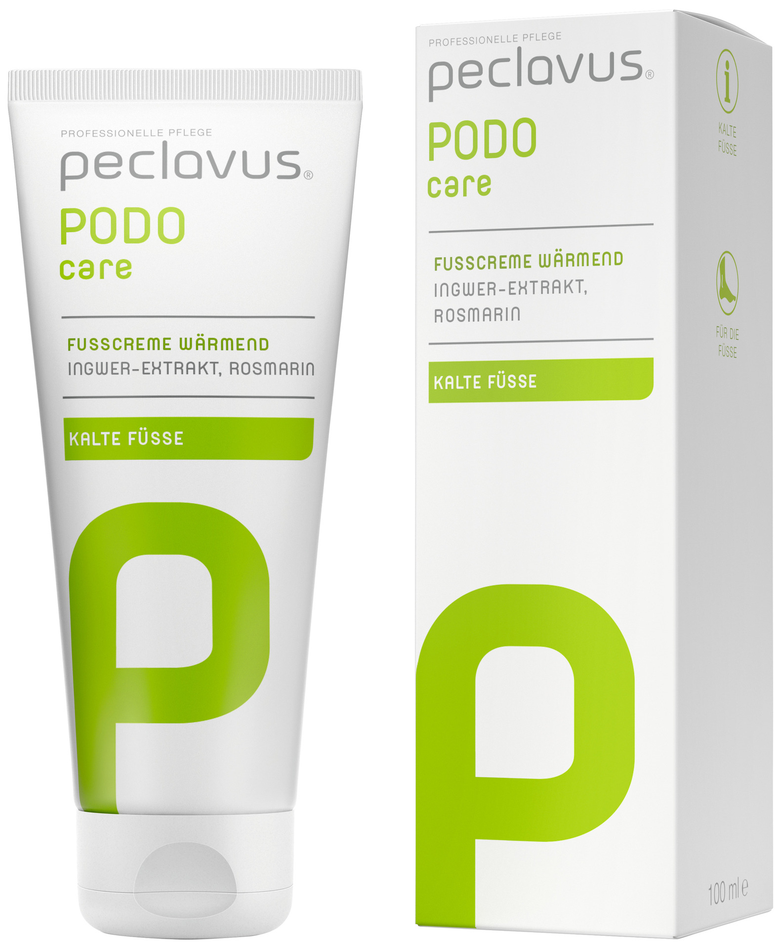Peclavus PODOcare Fußcreme wärmend | 100 ml
