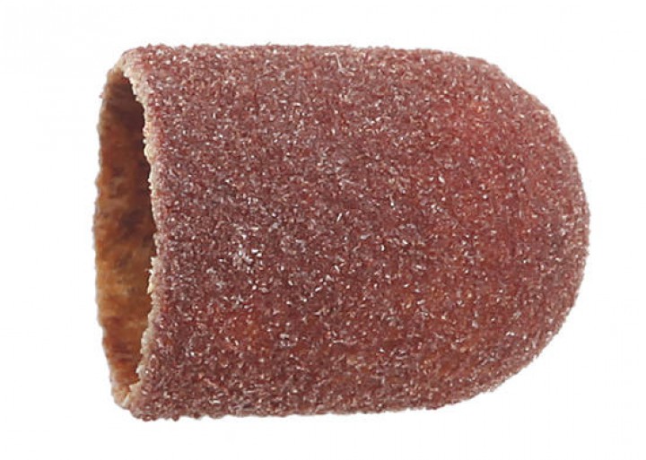 Schleifkappen grob, rund, Ø 10 mm, 10 Stück Schleifkappen grob, rund, Ø 10 mm, 10 Stück