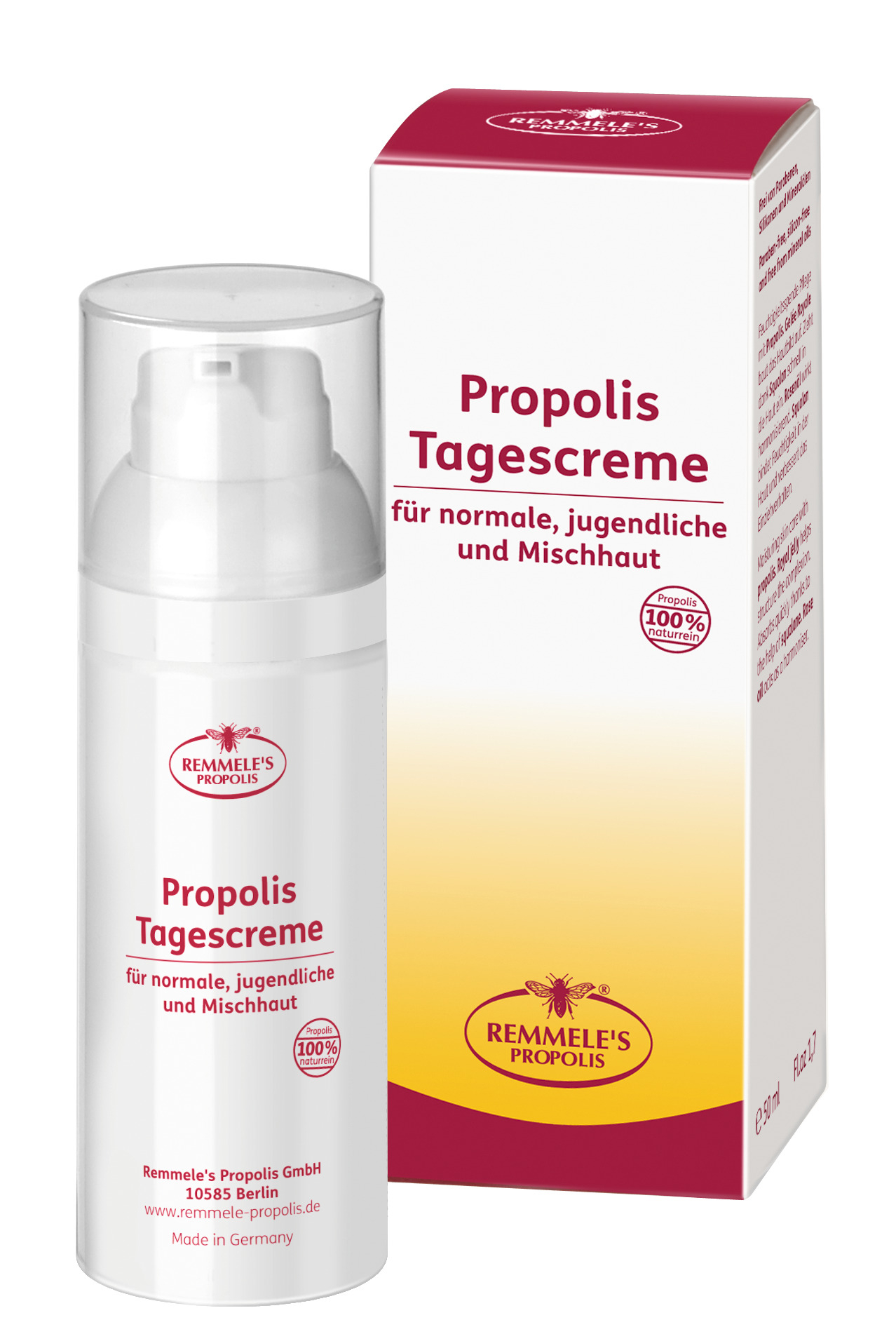 🐝 REMMELE`s PROPOLIS Tagescreme 50 ml 🐝 REMMELE`s PROPOLIS Tagescreme 50 ml
