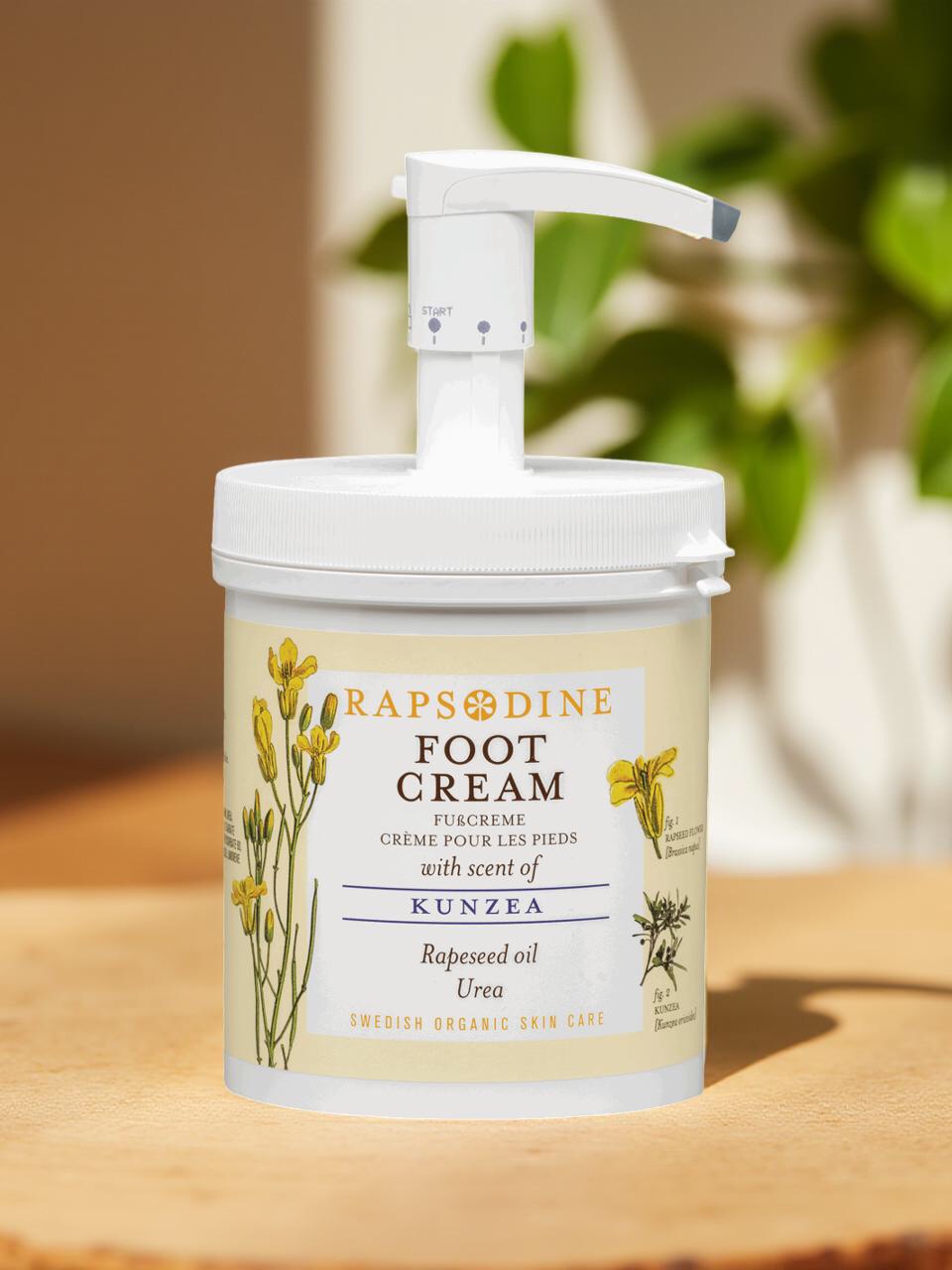 Rapsodine Foot cream Dose mit Spender 1000 ml Rapsodine Foot cream Dose mit Spender 1000 ml