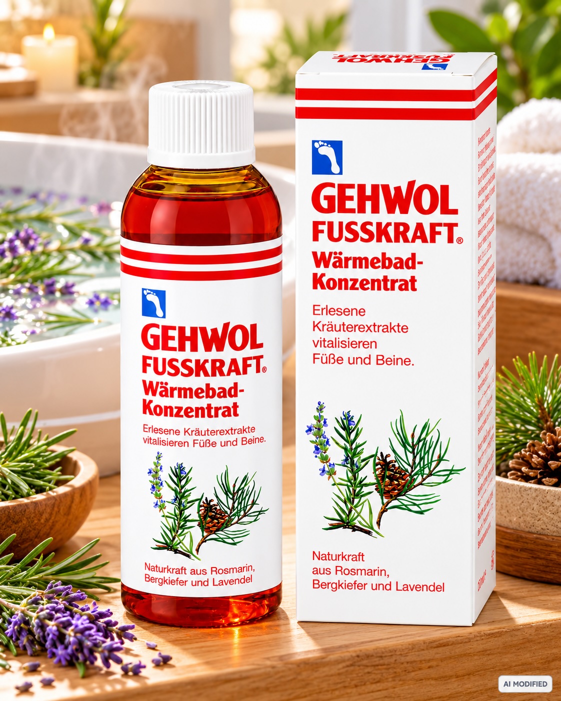 GEHWOL FUSSKRAFT Wärmebad Konzentrat 150 ml
