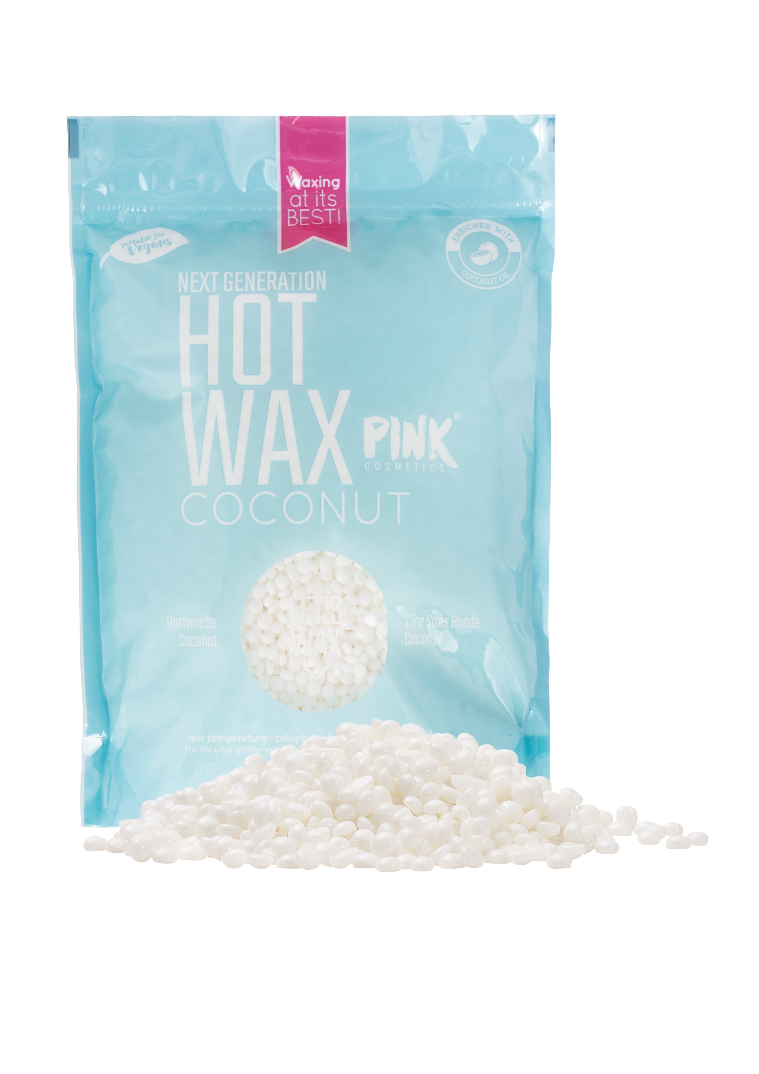 PINK COSMETICS Next Generation Coconut Wax 800g PINK COSMETICS Next Generation Coconut Wax 800g