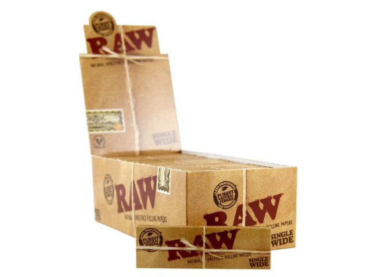 RAW Papers | Classic Single Wide | 50 Blättchen
