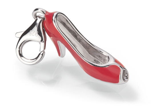 Charm-Anhänger Peeptoe", rot Charm-Anhänger Peeptoe", rot