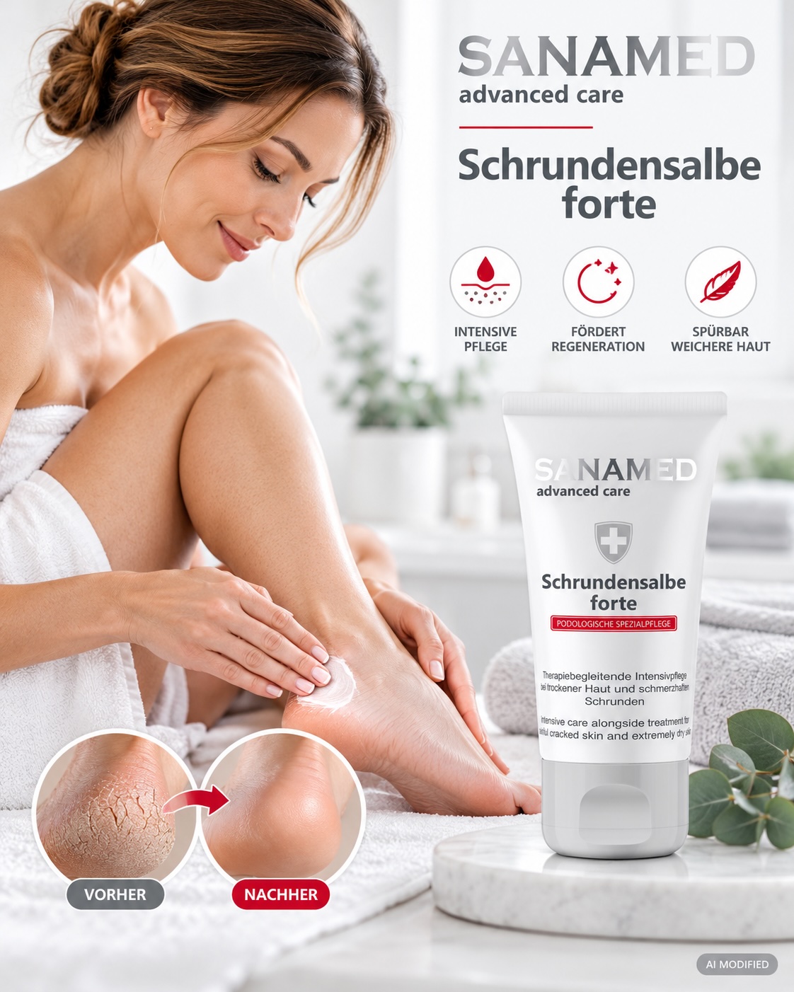 CAREMED SanaMed Schrundensalbe forte 75 ml