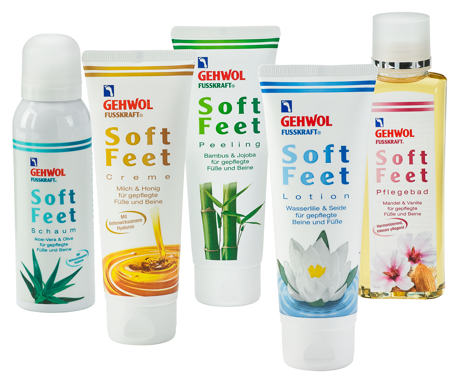 GEHWOL FUSSKRAFT Soft Feet Schaum | 125 ml