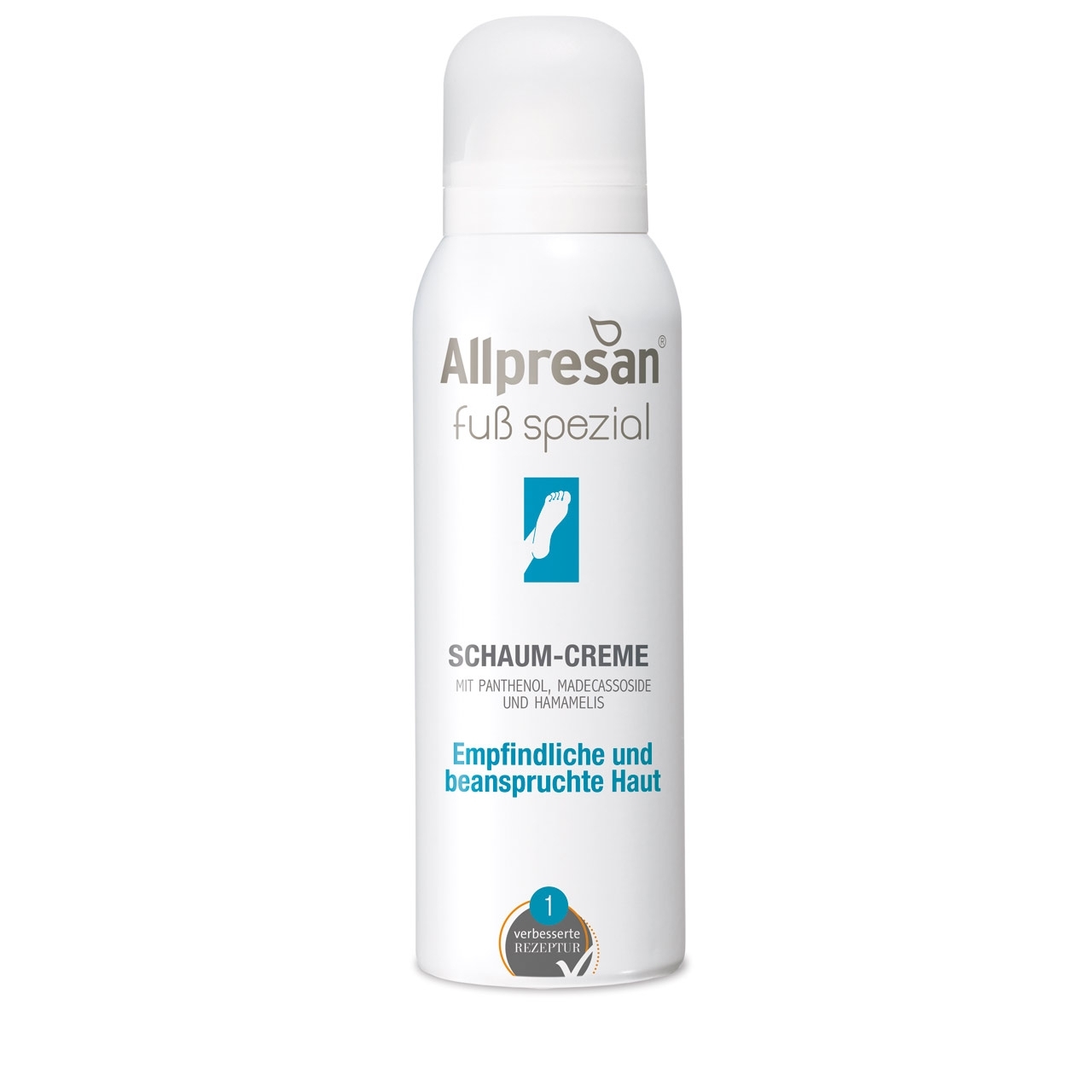 Allpresan Schaum-Creme Fuß Spezial 1, bei empfindlicher und beanspruchter Haut, 125 ml Allpresan Schaum-Creme Fuß Spezial 1, bei empfindlicher und beanspruchter Haut, 125 ml