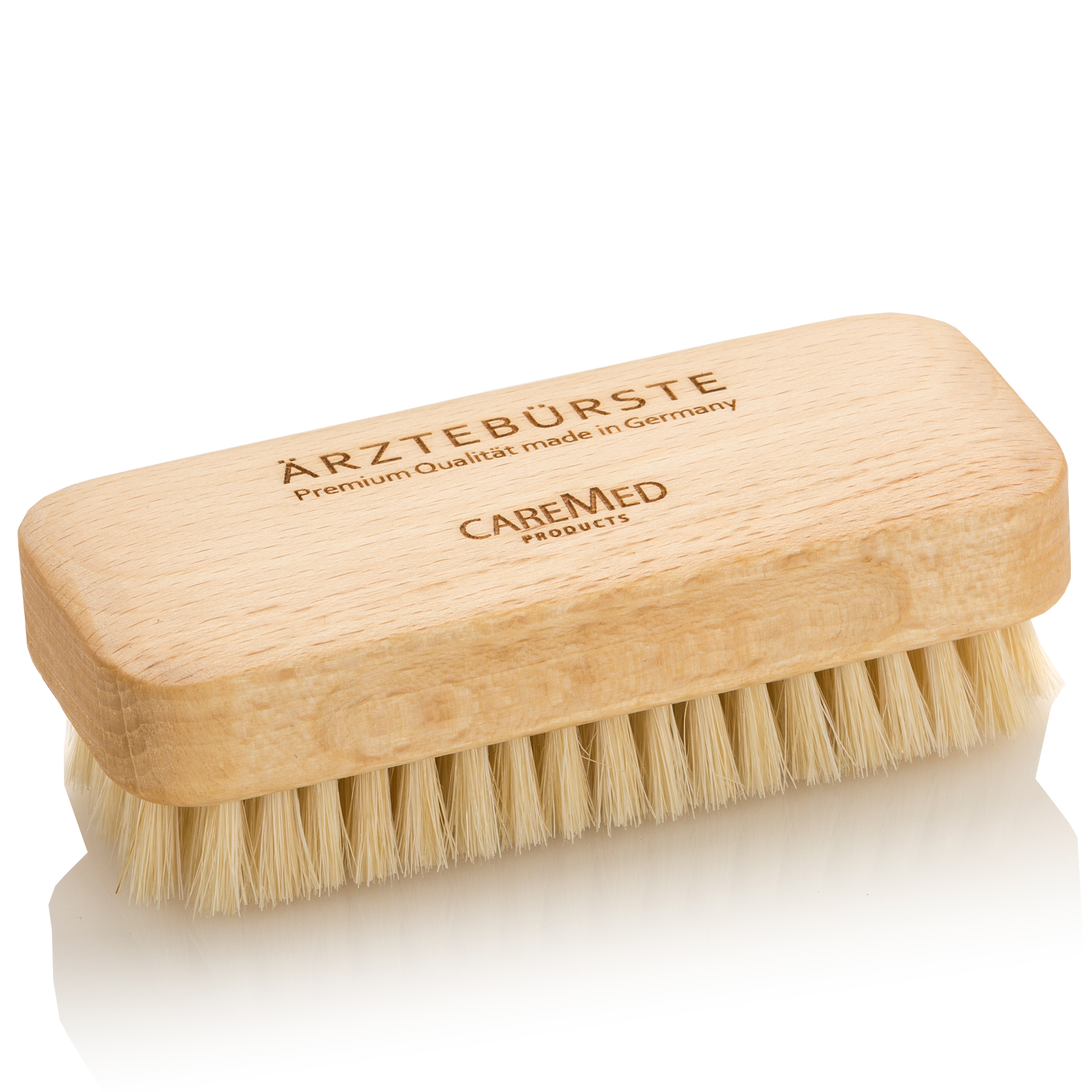 Ärztehandwaschbürste, Buche, Naturborsten, FSC 100% Ärztehandwaschbürste, Buche, Naturborsten, FSC 100%