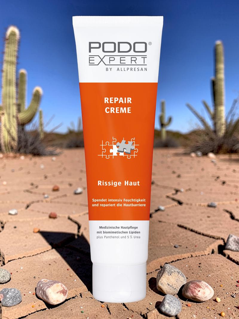 Allpresan PODOEXPERT Repair Creme, rissige Haut, 100 ml