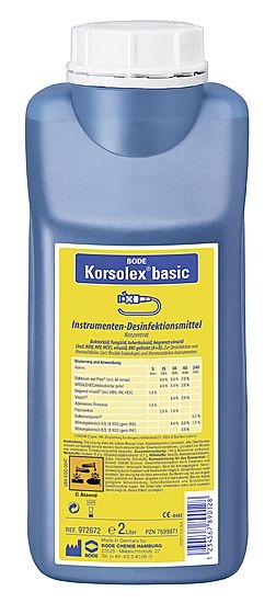 Bode Korsolex basic Instrumentendesinfektion | 2000 ml Bode Korsolex basic Instrumentendesinfektion | 2000 ml