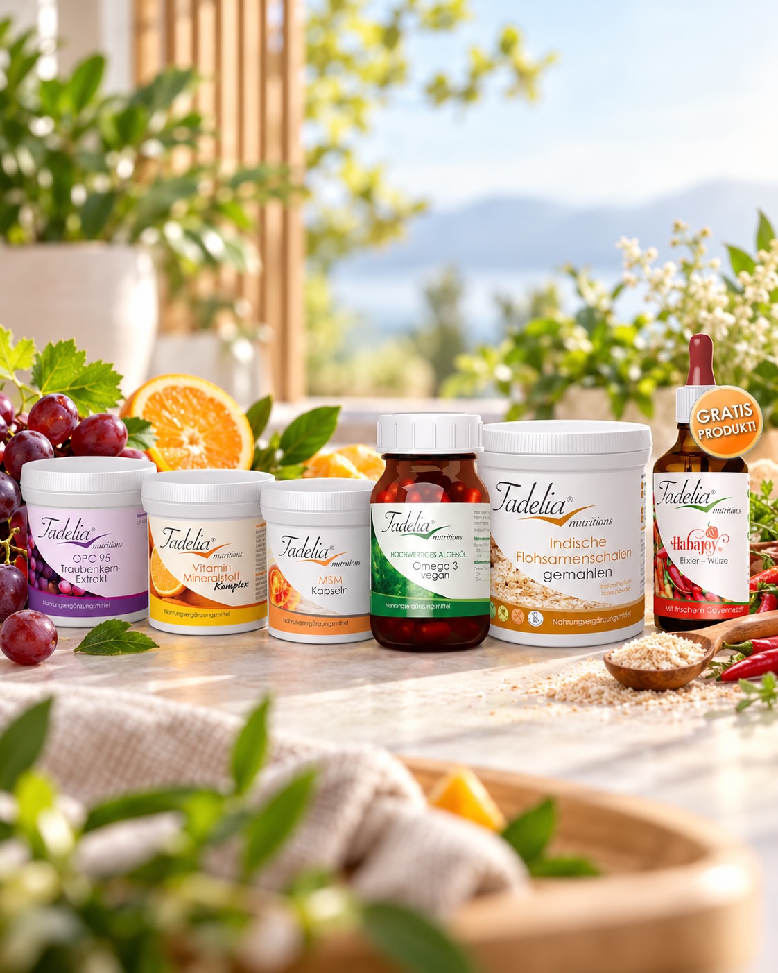 Tadelia® hCG* Stoffwechseldiät | Basisversorgung für Stabilisierungsphase mit Habajoy