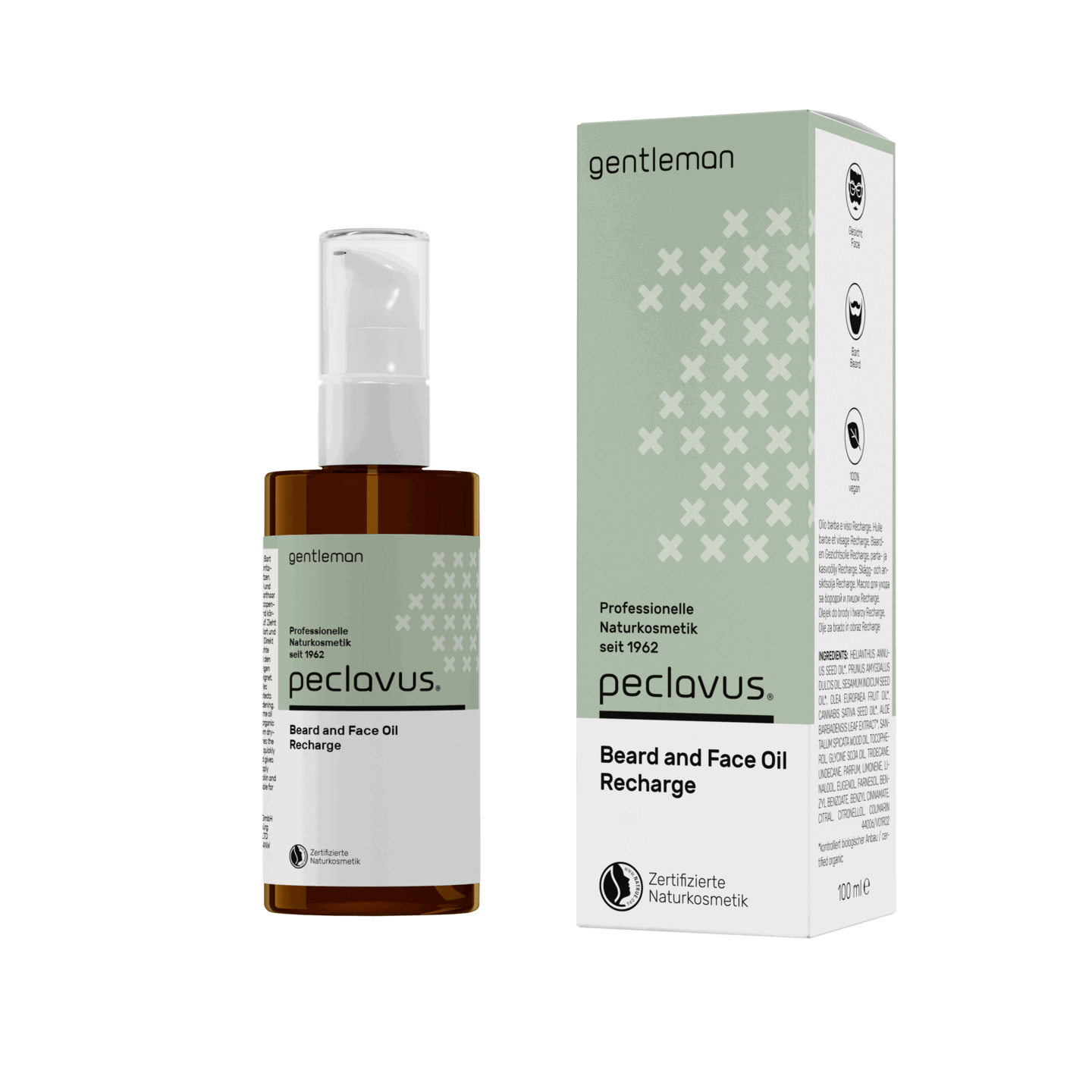 peclavus gentleman Beard and Face Oil Recharge