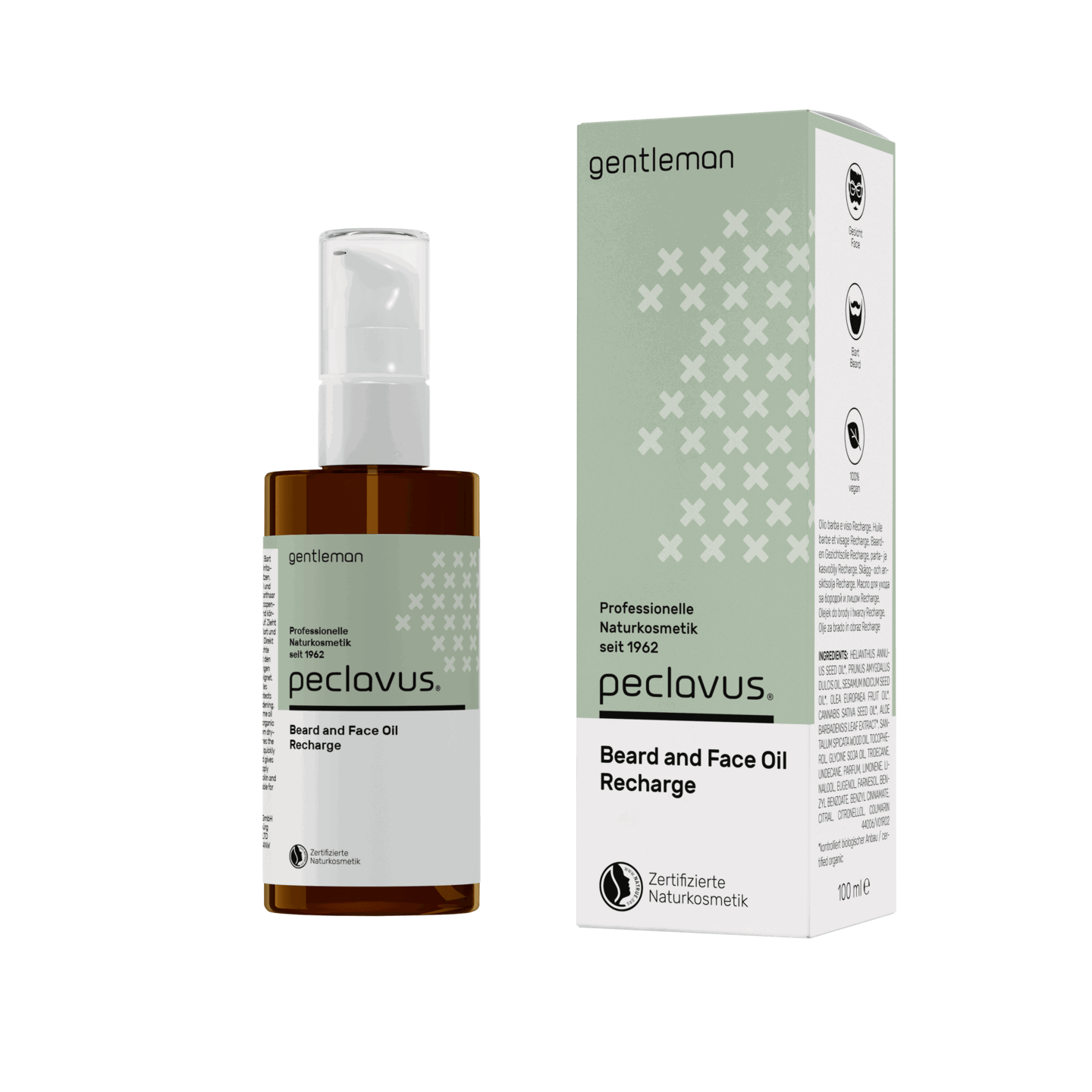 peclavus gentleman Beard and Face Oil Recharge peclavus gentleman Beard and Face Oil Recharge