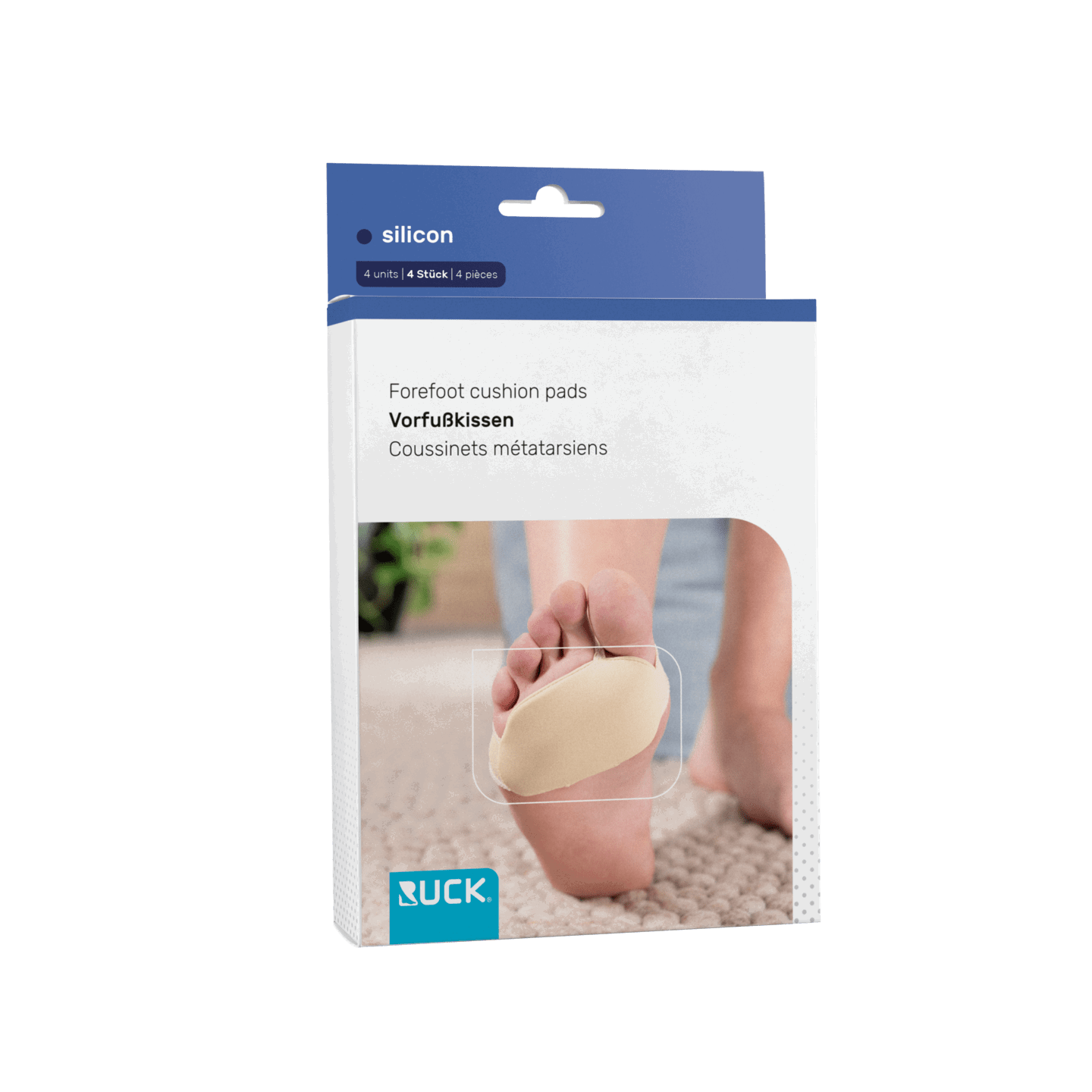 RUCK® Vorfußkissen, Gr. 35-39, 4 Stück