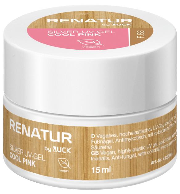RENATUR by RUCK Silver UV-Gel cool pink 15 ml