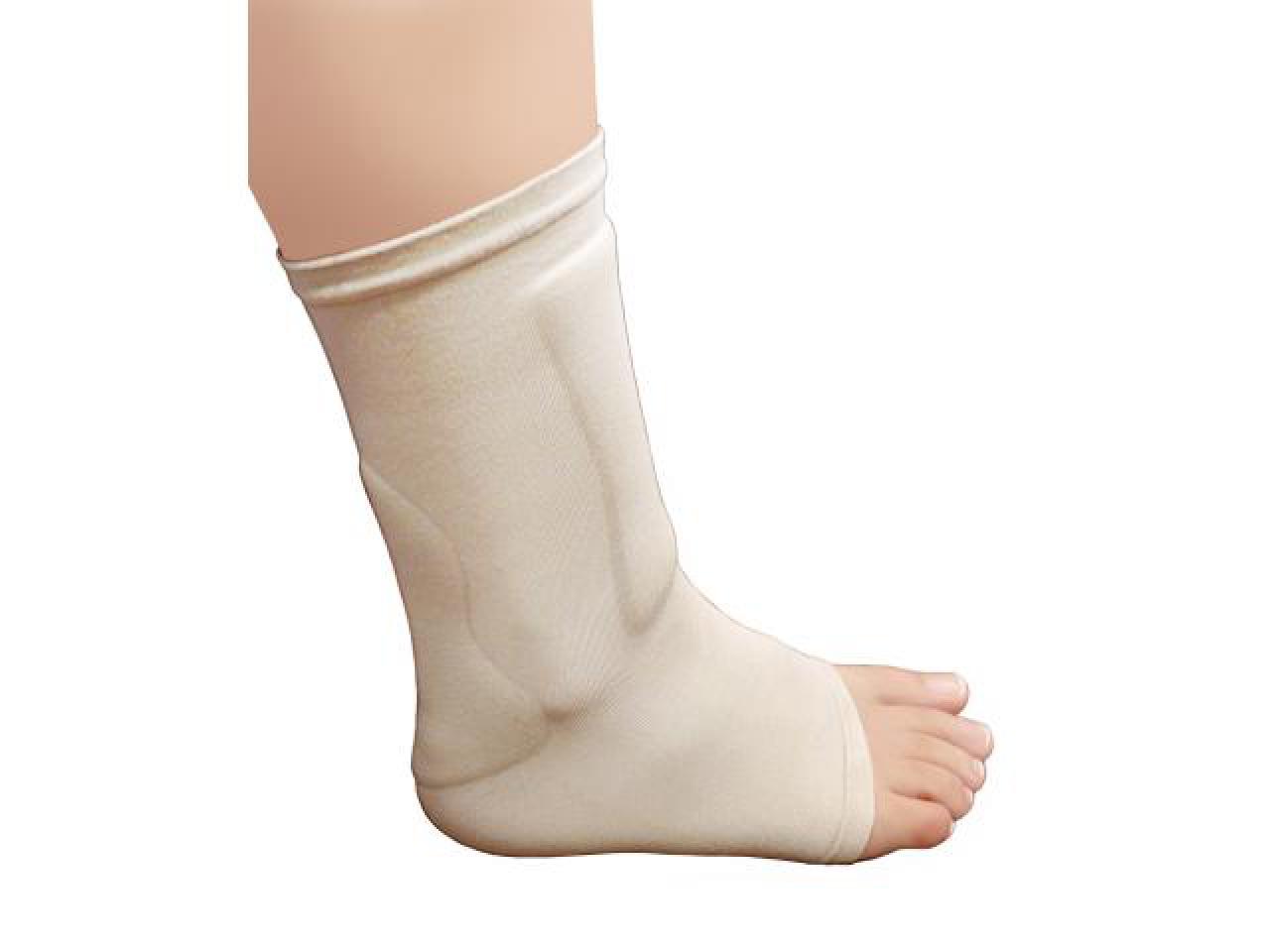 FRESCO Achilles und Schienbein Gelprotector Socke Größe: L | 1 Stück
