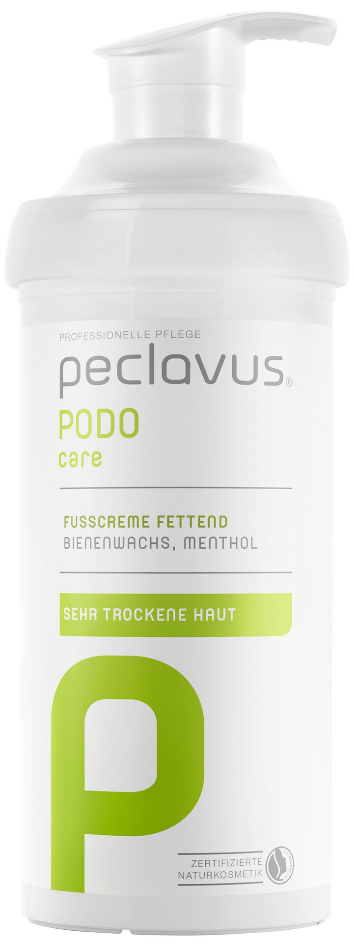 Peclavus PODOcare Fußcreme fettend | 500 ml