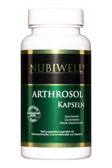 Nubiwell Arthrosol 80 Kapseln á 748 mg = 59,8 g Nubiwell Arthrosol 80 Kapseln á 748 mg = 59,8 g