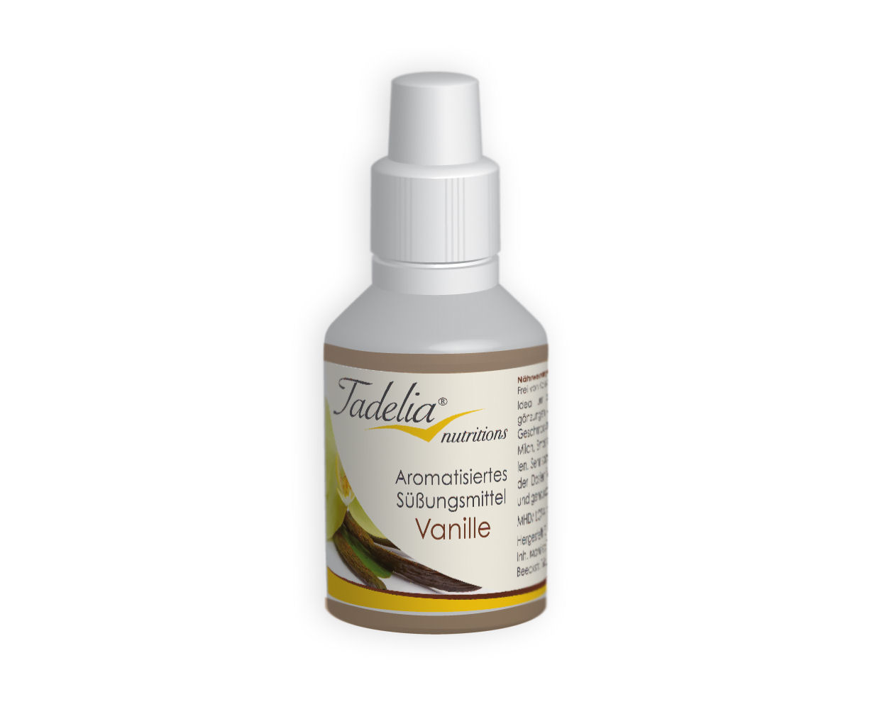 Tadelia® Aromatisiertes Süßungsmittel - Vanille 30 ml