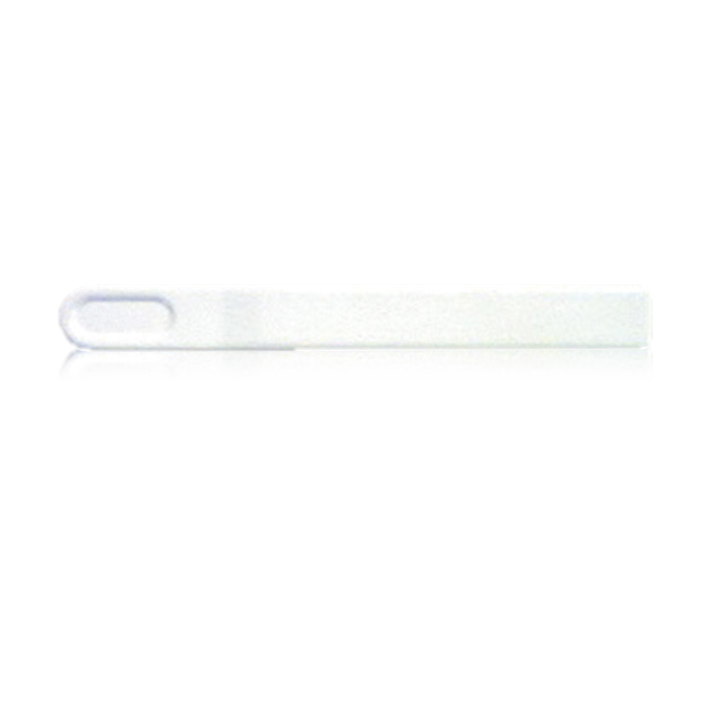 Spatel, Kunstoff weiß, Länge 69 mm 25 Stk. Spatel, Kunstoff weiß, Länge 69 mm 25 Stk.